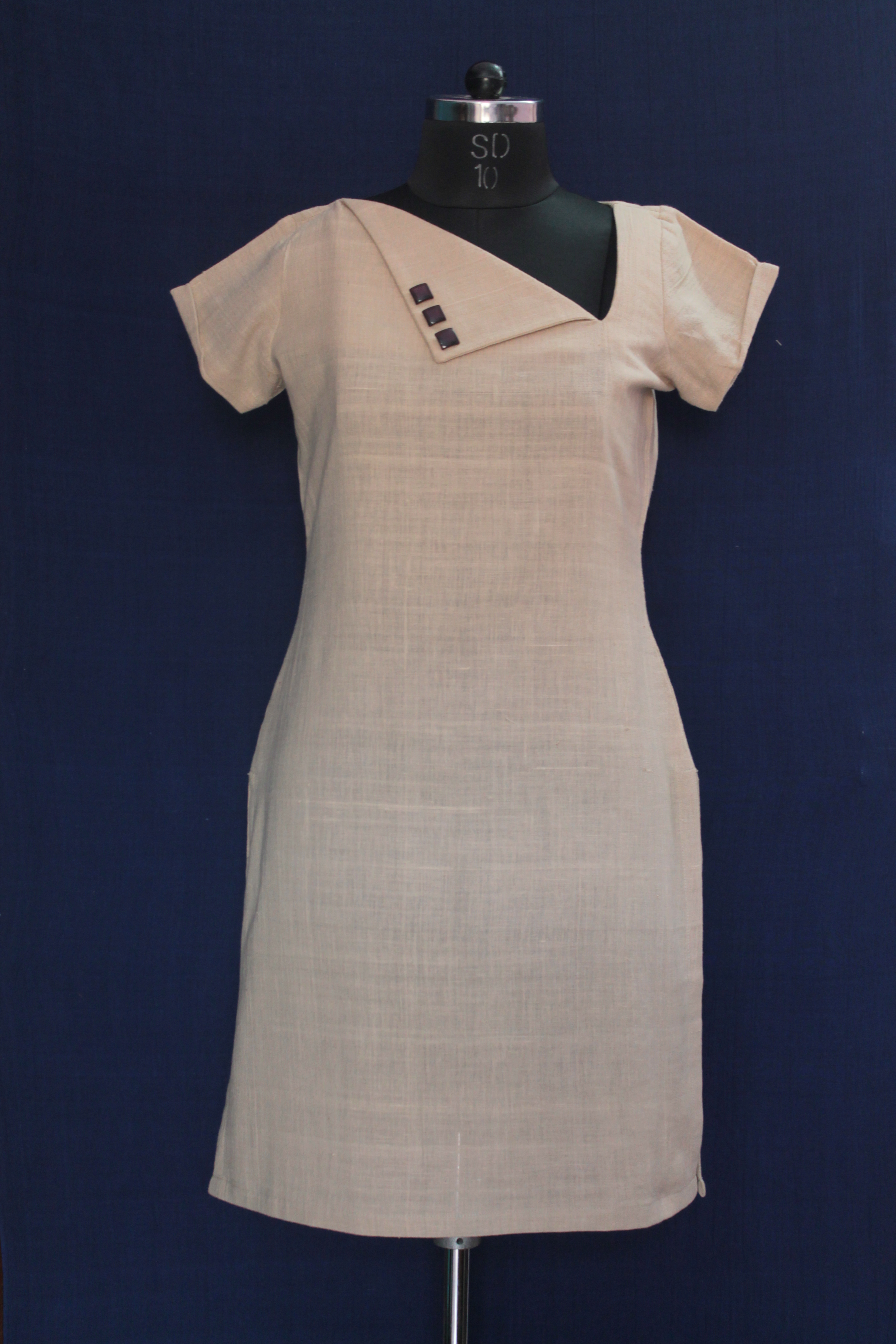 Ladies Kurtie in Cream Colour